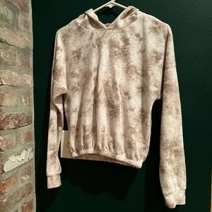 Crystal wash Pullover hoodie